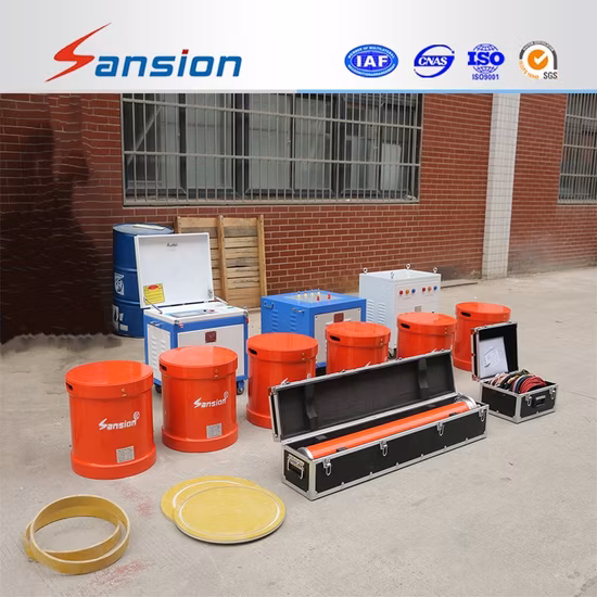 Alternador Motor AC Série Hipot Indutância AC Ajustável Sistema de Teste Ressonante para Cabos Venda Imperdível