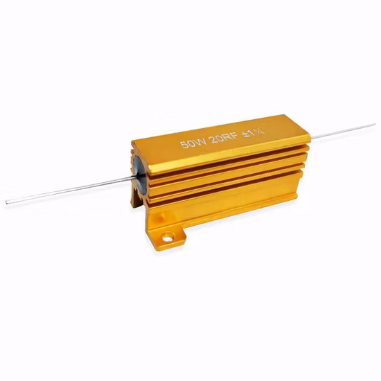 Resistores de fio enrolado de envelhecimento de carga de 60 watts, resistores de carga de LED de 50 W