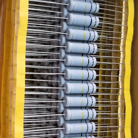 China Fabricante venda direta da fábrica 5W resistor de filme de óxido de metal